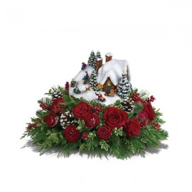 Thomas Kinkade's Sleigh Ride Bouquet by Teleflora